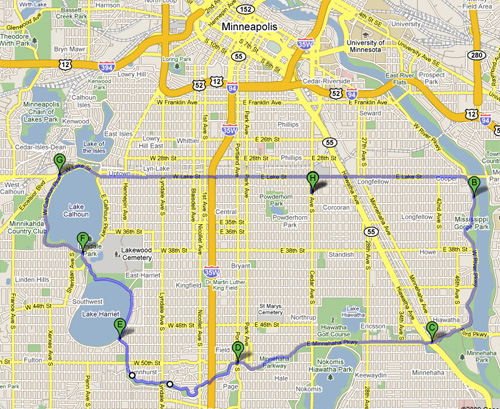 Bicycle Route for Tomorrow 